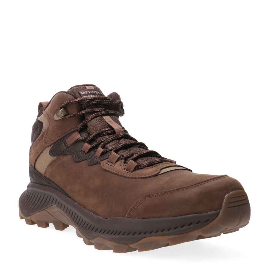 Botas de Hombre Merrell Speed Strike 2 Mid Leather WP Marrón