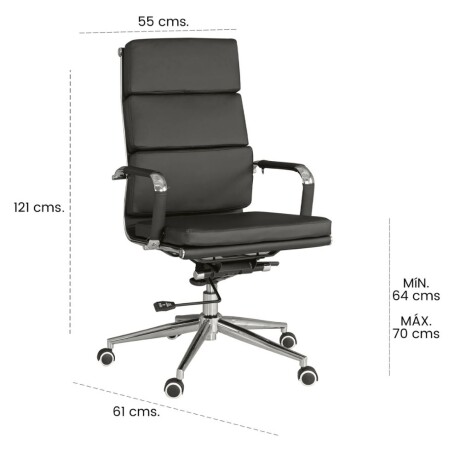 Silla de oficina Elevate Motion Negro
