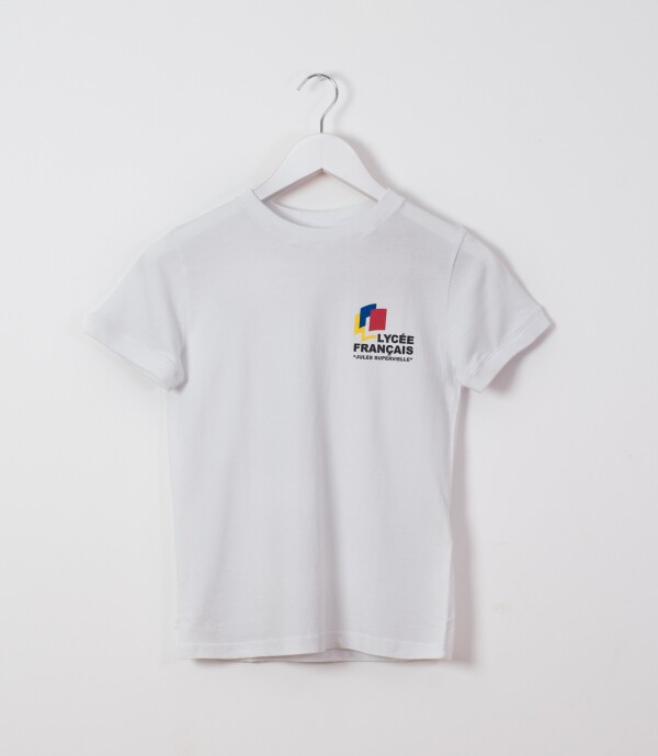 T-shirt manga corta Liceo Francés Blanco