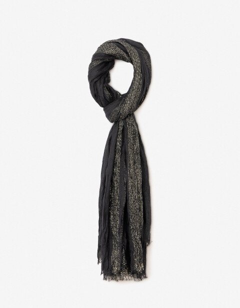 Pashminas Pashmina De Lurex - Negro