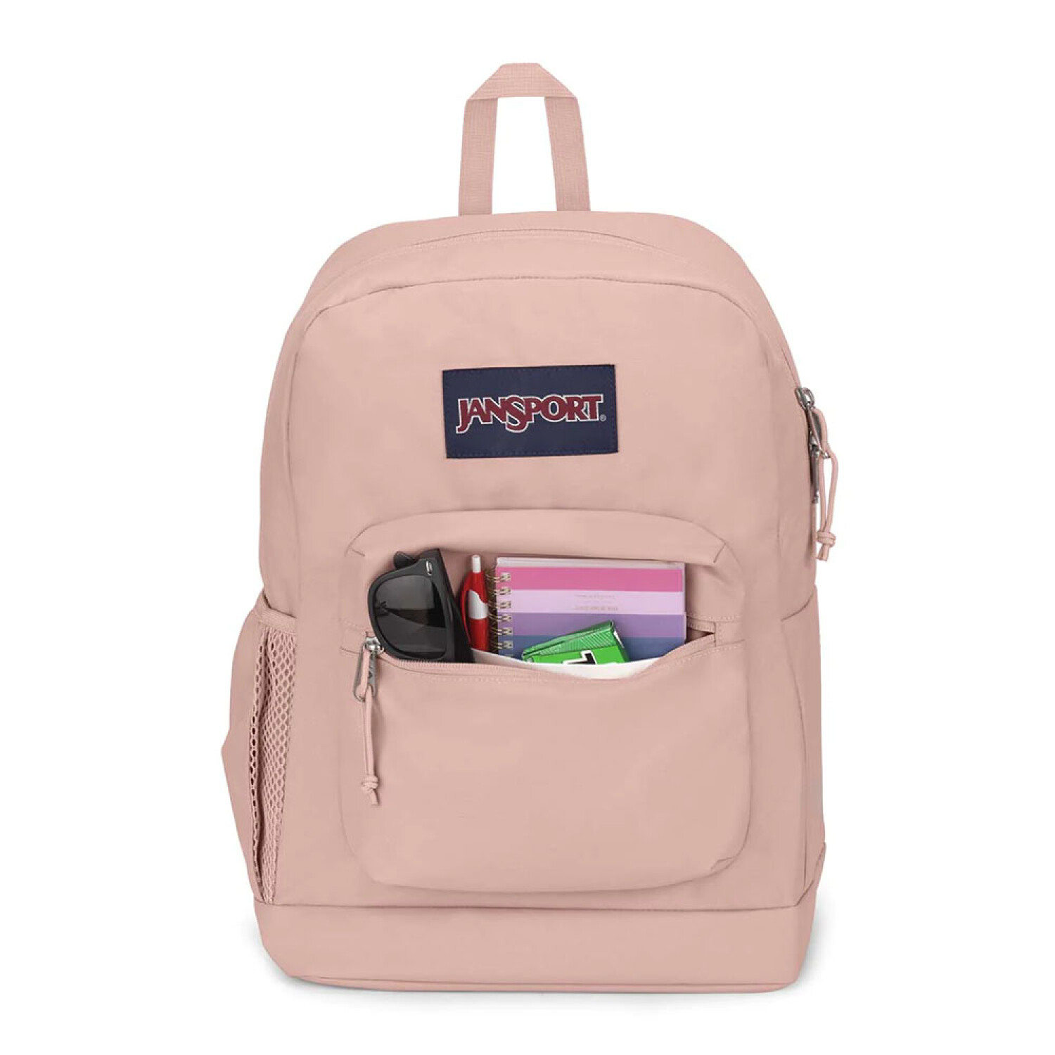 Mochila Escolar p Laptop Jansport Cross Town Plus Original Misty Rose HTS
