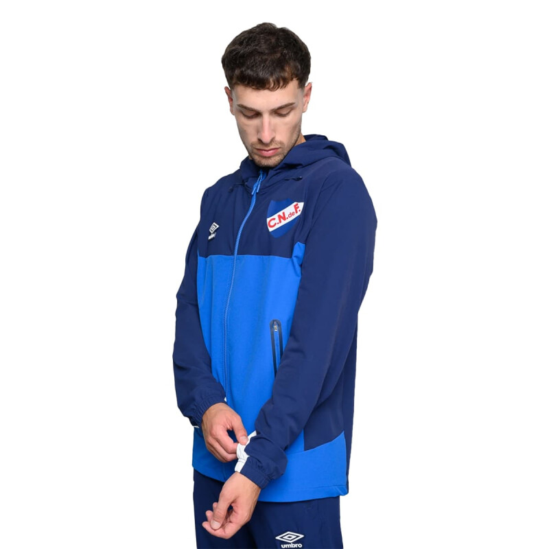 CAMPERA UMBRO UTILITY CNF de Hombre - NU143017 Azul Francia-blanco