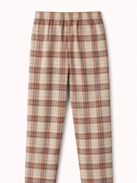 PANTALON PIJAMA FLANNEL ROSA CHICLE