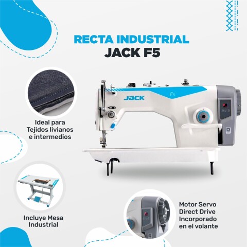 Máquina de Coser Jack F5 Recta Liviana Máquina de Coser Jack F5 Recta Liviana