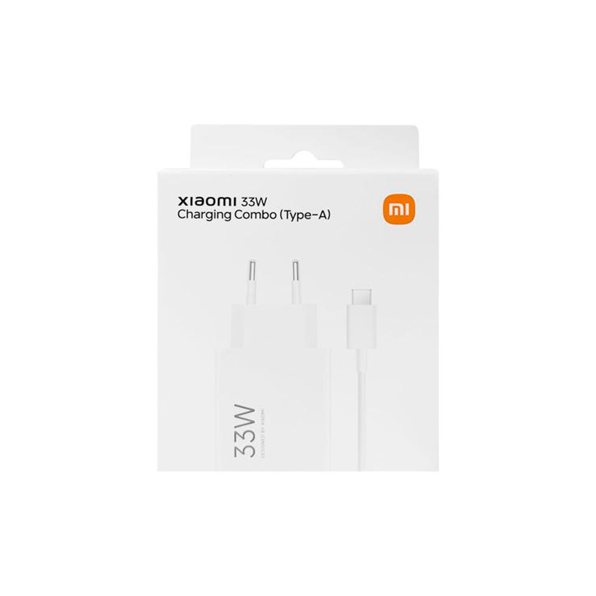 Cargador original Xiaomi 33W USB-A con cable Tipo-C 