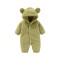 Body Oso tela polar 9 meses Verde