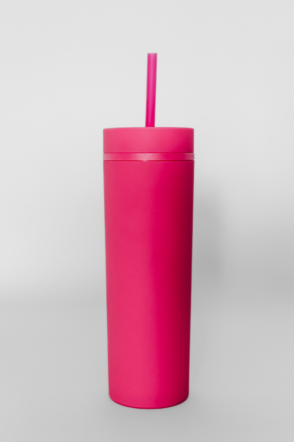 Vaso Con Tapa + Sorbito Beverly Alto Bubblegum
