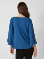 Blusa Mahrez Azul Grisaceo
