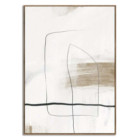 Cuadro Canvas 30X40Cm Marco Abstracto 1