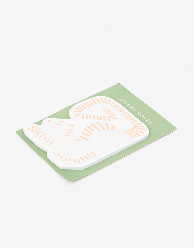 Útiles Varios Sticky Notes Tigre - Combinacion Multicolor