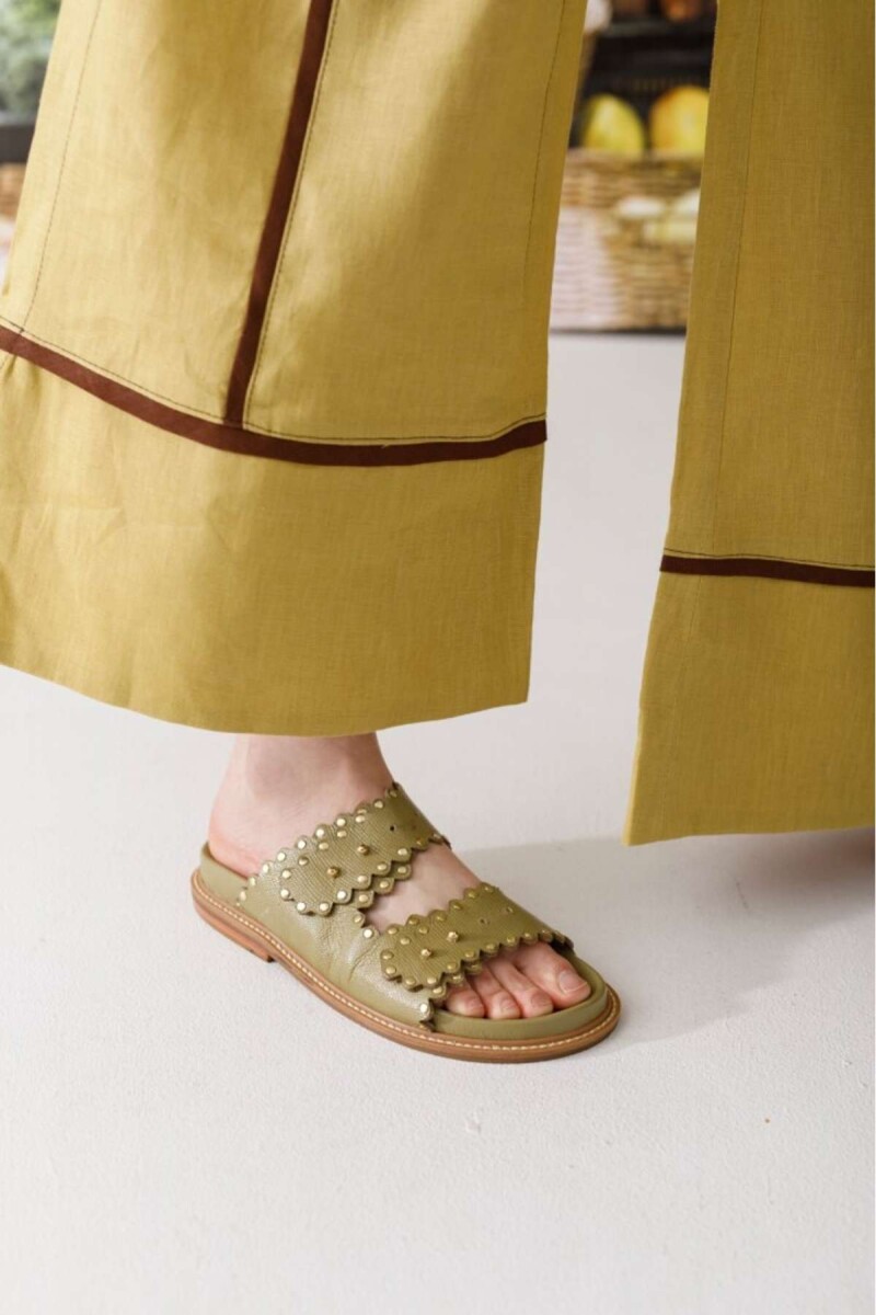 Pre Venta Sandalia Morango - Verde 