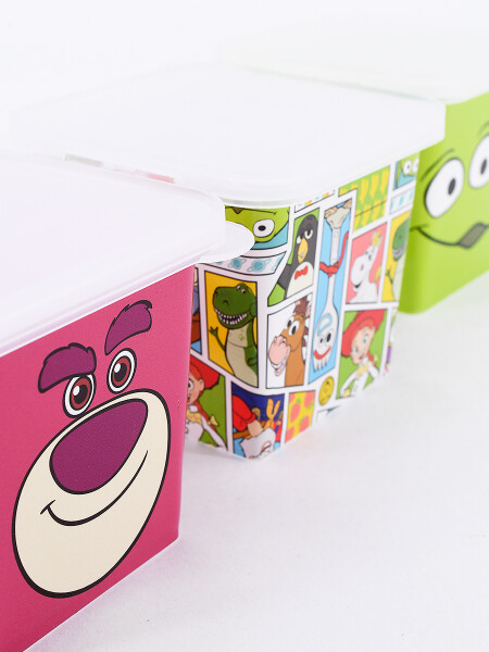 CONTENEDORES SET X 3 LOTSO MULTICOLOR