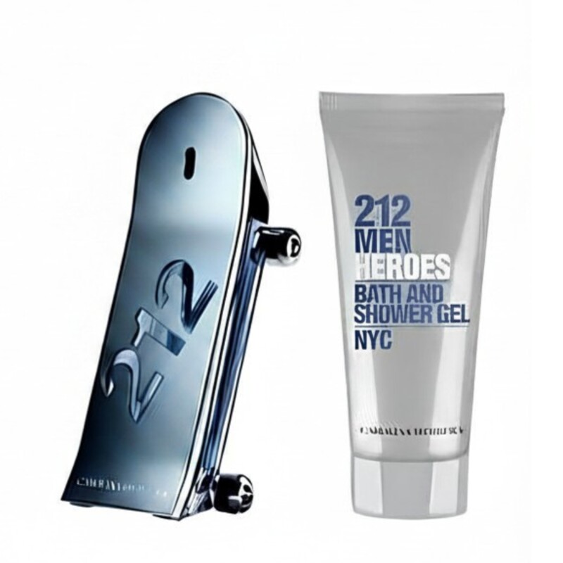 Set Herrera 212 Heroes Men Edt 90 ml + SG 100 ml Set Herrera 212 Heroes Men Edt 90 ml + SG 100 ml