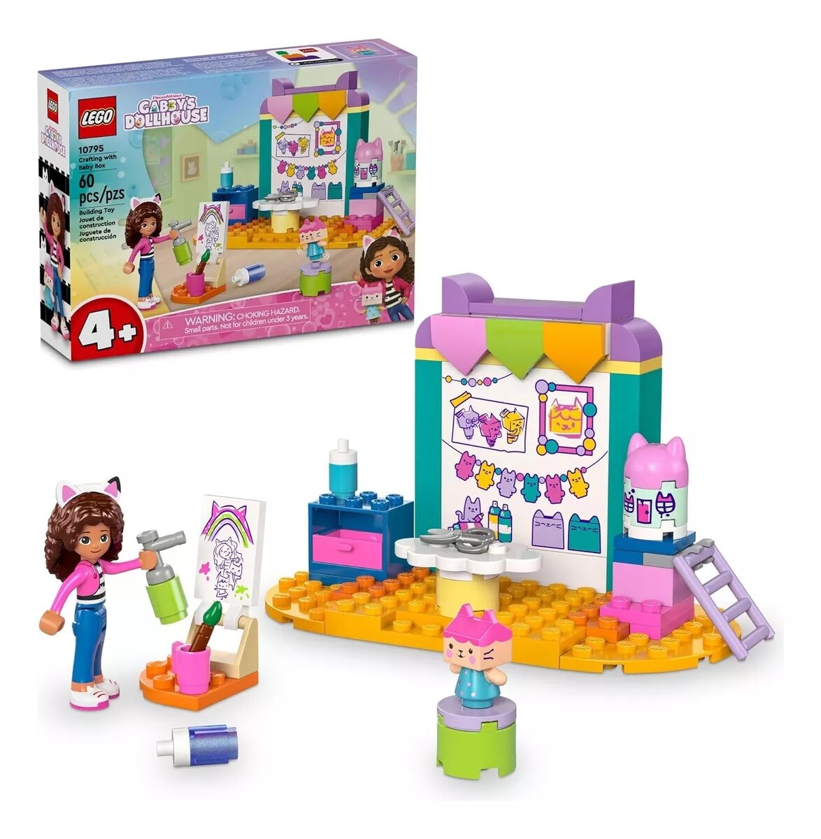 Lego Gabby's Dollhouse Muñecas Creaciones Con Bebé 10795 