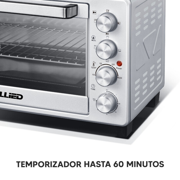 Horno Eléctrico Allied Al-eh402 40 L HORNO ELECTRICO ALLIED AL-EH402 ANAFE