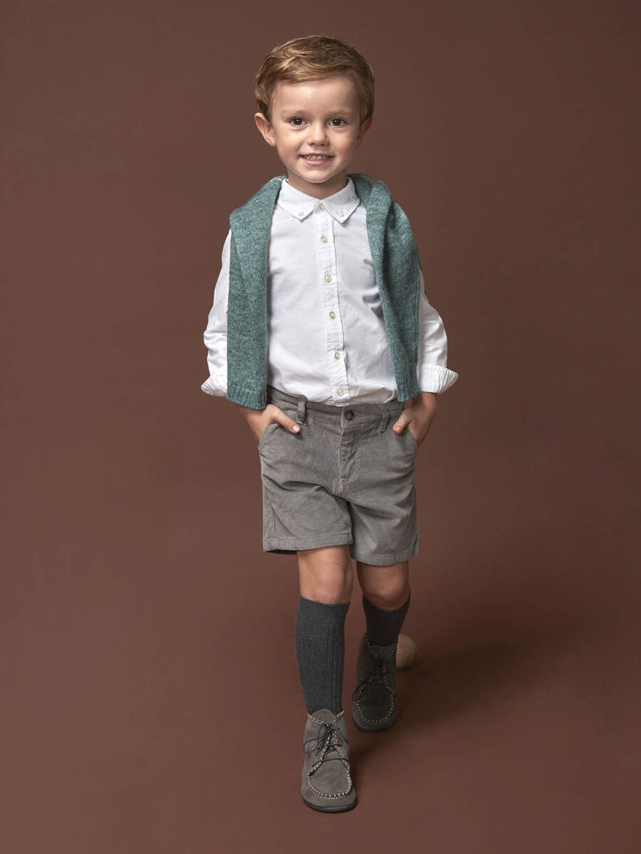 Camisa De Oxford Blanco Optico