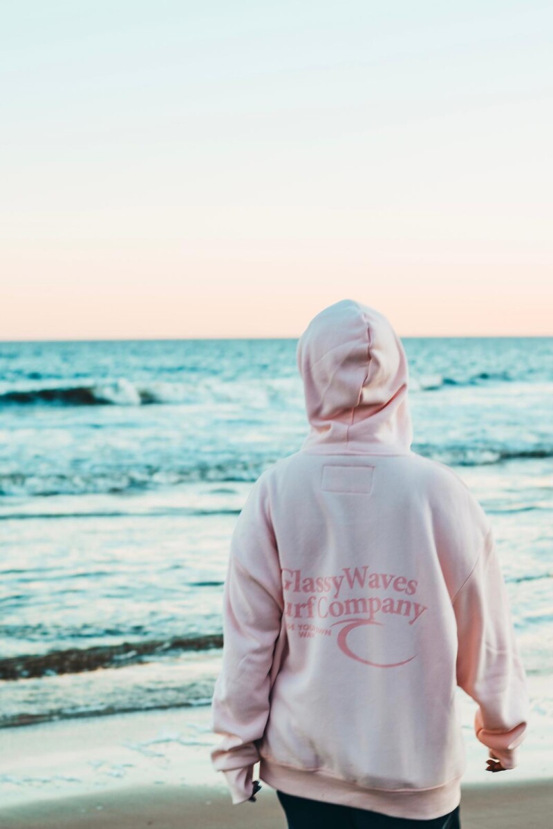 Hoodie Company Over Fit / Rosa U