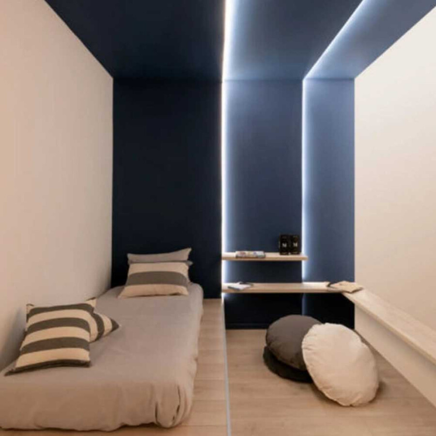 Guarda para pared Quadra Led Guarda para pared Quadra Led