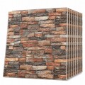 REVESTIMIENTO AUTO ADHESIVO 3D 70 X 77 CM X 3 MM - PIEDRA C2 X 10 REVESTIMIENTO AUTO ADHESIVO 3D 70 X 77 CM X 3 MM - PIEDRA C2 X 10