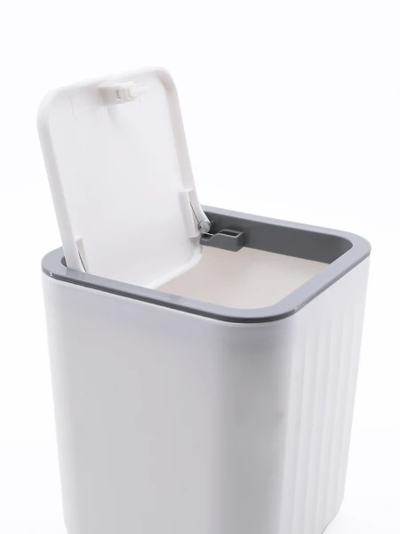 PAPELERA DE ESCRITORIO BLANCO