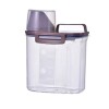 Contenedor plástico para Cocina Despensa 1kg marrón