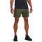 UA Vanish Woven 6in Shorts-RED GRN-390