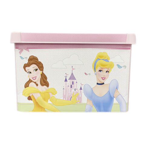 Caja Organizadora Infantil Princesas Disney 22 Lts Plástica U