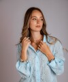 Camisa Lucienne celeste