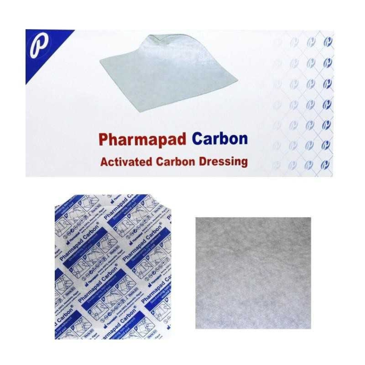 Pharmapad Carbón 1 Trozo 10 Cm.x10 Cm. 