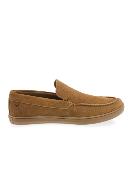 ZAPATO NAUTICO SIN CORDONES Marron Claro