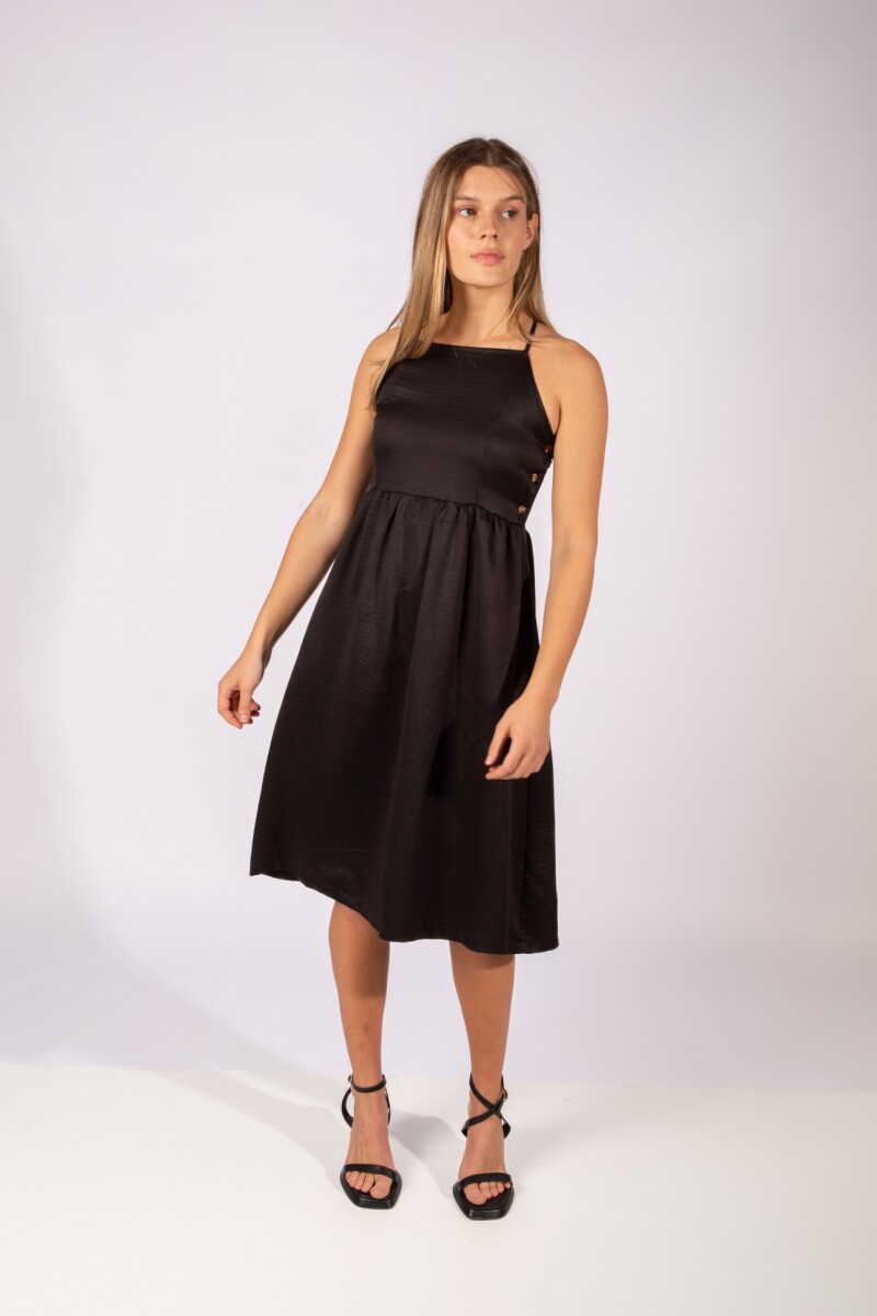 Vestido Suspiro Negro
