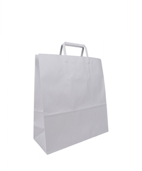 Bolsa lisa acuario 30x12x32 cm BLANCO