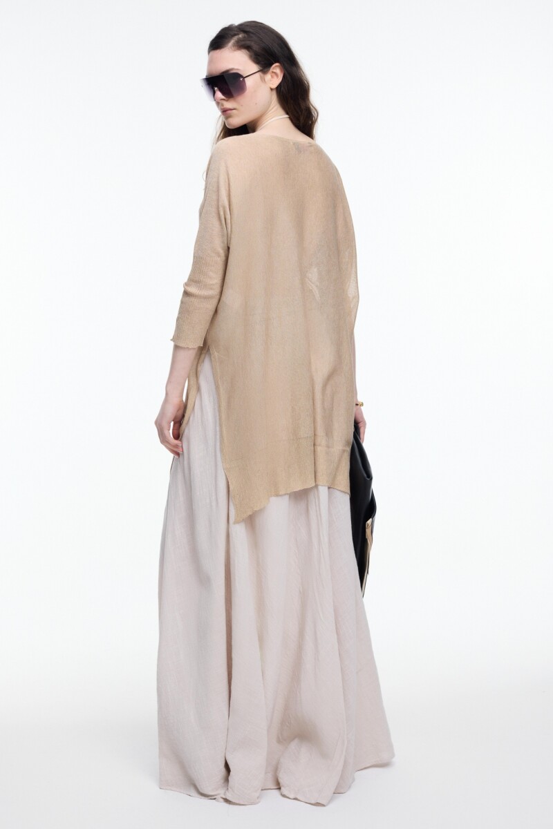 BUZO AMPLIO TAJOS Beige