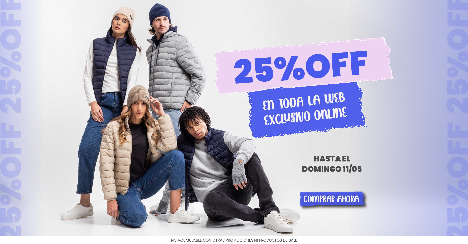 25% OFF en toda la web