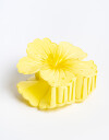 Broche Flores Broche Acrílico Flor - Amarillo Claro