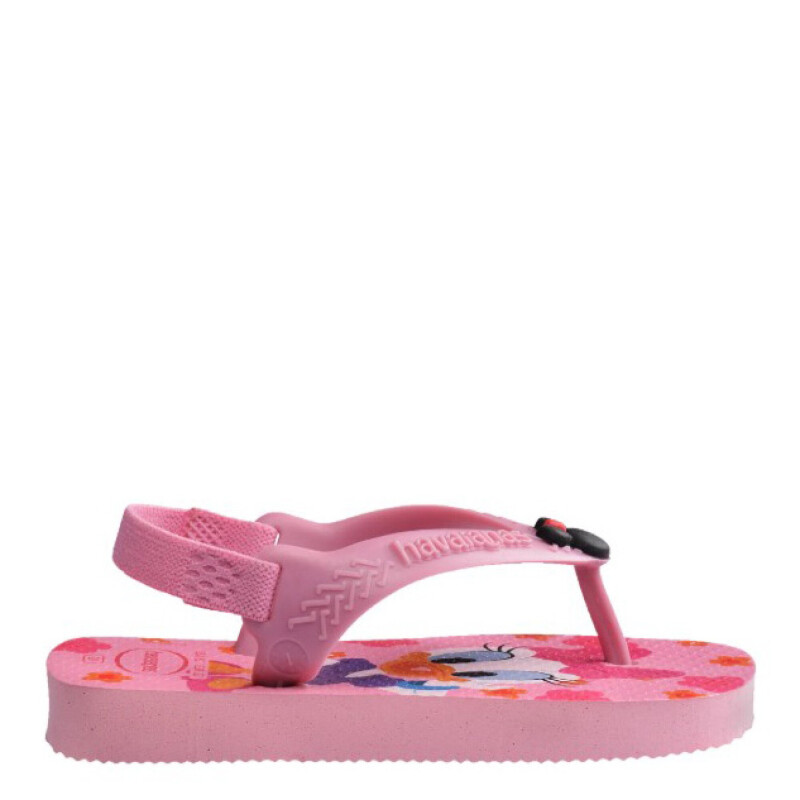 Sandalias Infantiles Havaianas Baby Disney Classics Rosado Glow