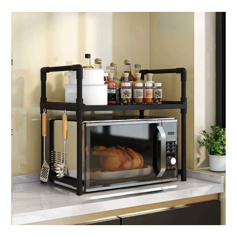 Estante organizador de horno/microondas 2 niveles (M2889) Estante Organizador De Horno/microondas 2 Niveles (m2889)