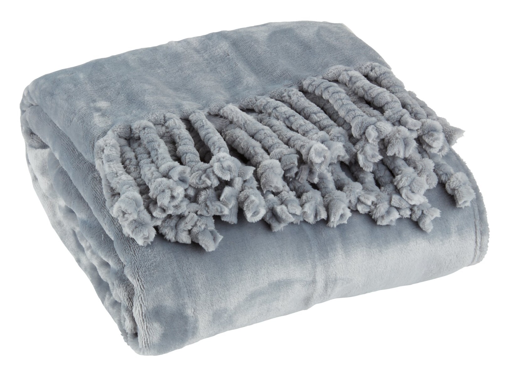 Manta throw BONDEROSE fleece 130x170 azul 