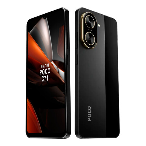 Celular Xiaomi Poco C71 6.88'' 4G 4GB 128GB Negro Celular Xiaomi Poco C71 6.88'' 4G 4GB 128GB Negro