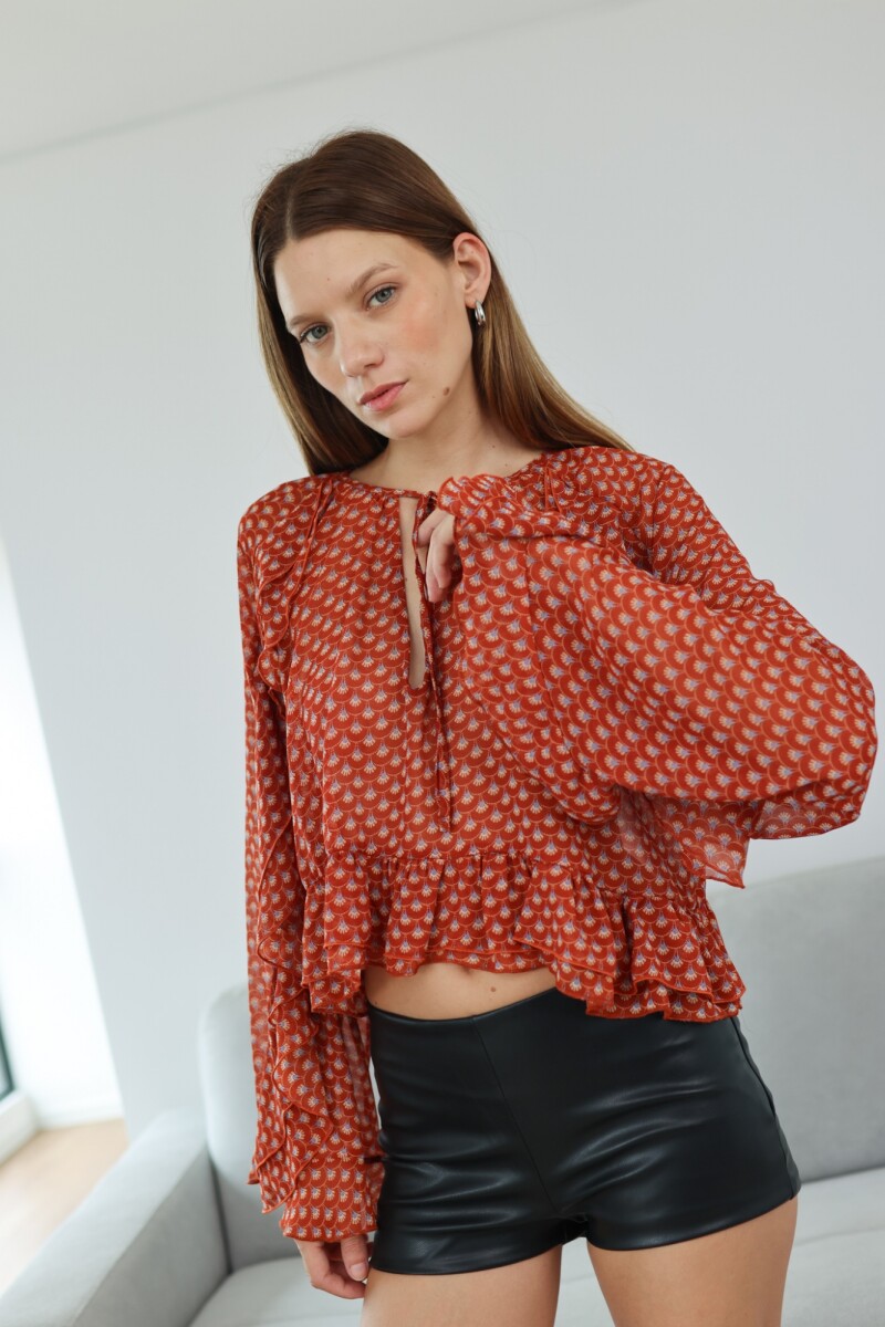 BLUSA KAIA LACRE