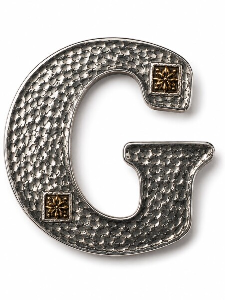 Letras Plata y Oro G