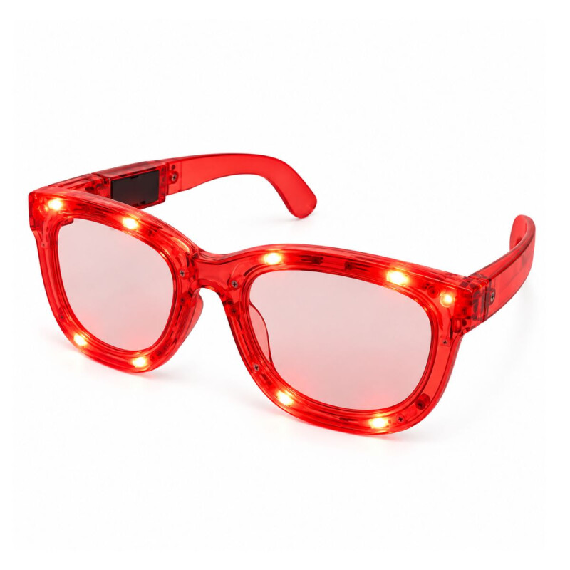 Lentes Gigantes con Luz Rojo