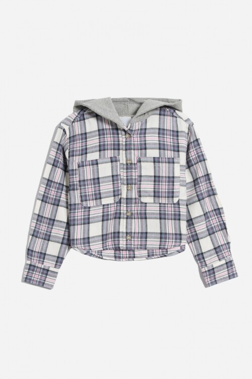 Campera con capucha NEGRO
