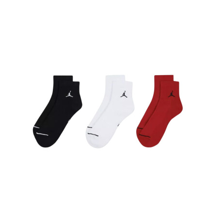 MEDIAS JORDAN EVERYDAY ANKLE Black/White/Red
