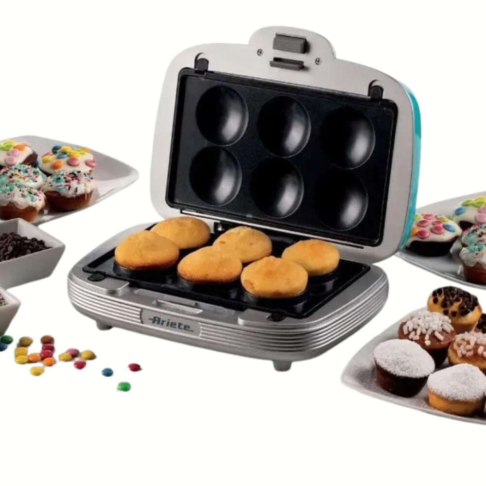Wafflera Ariete Party Time 1973 Celeste – Estilo Retro y Cocción Perfecta Wafflera Ariete Party Time 1973 Celeste – Estilo Retro y Cocción Perfecta