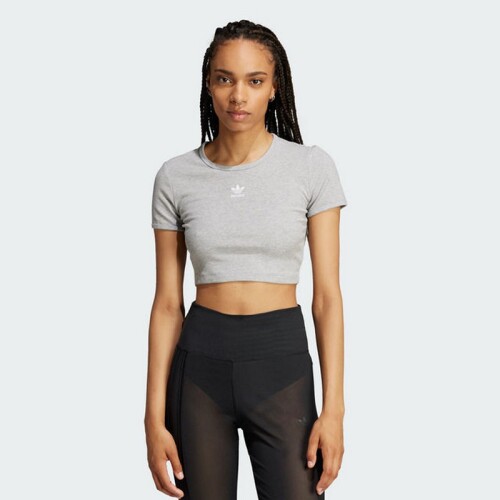 Remera Adidas Originals Essentials Gris