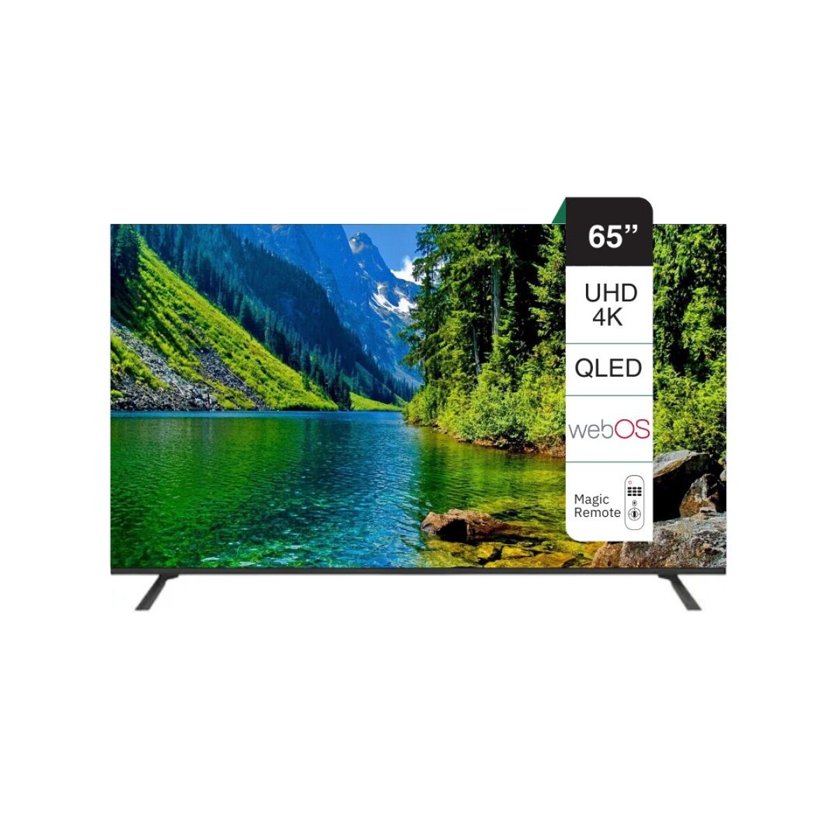 Smart Tv HYUNDAI 65' UHD 4K QLED HYEM65QLED WebOS Con Magic Remote 