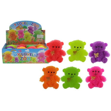 MUÑECO DE GOMA X1 OSO CON LUZ MUÑECO DE GOMA X1 OSO CON LUZ
