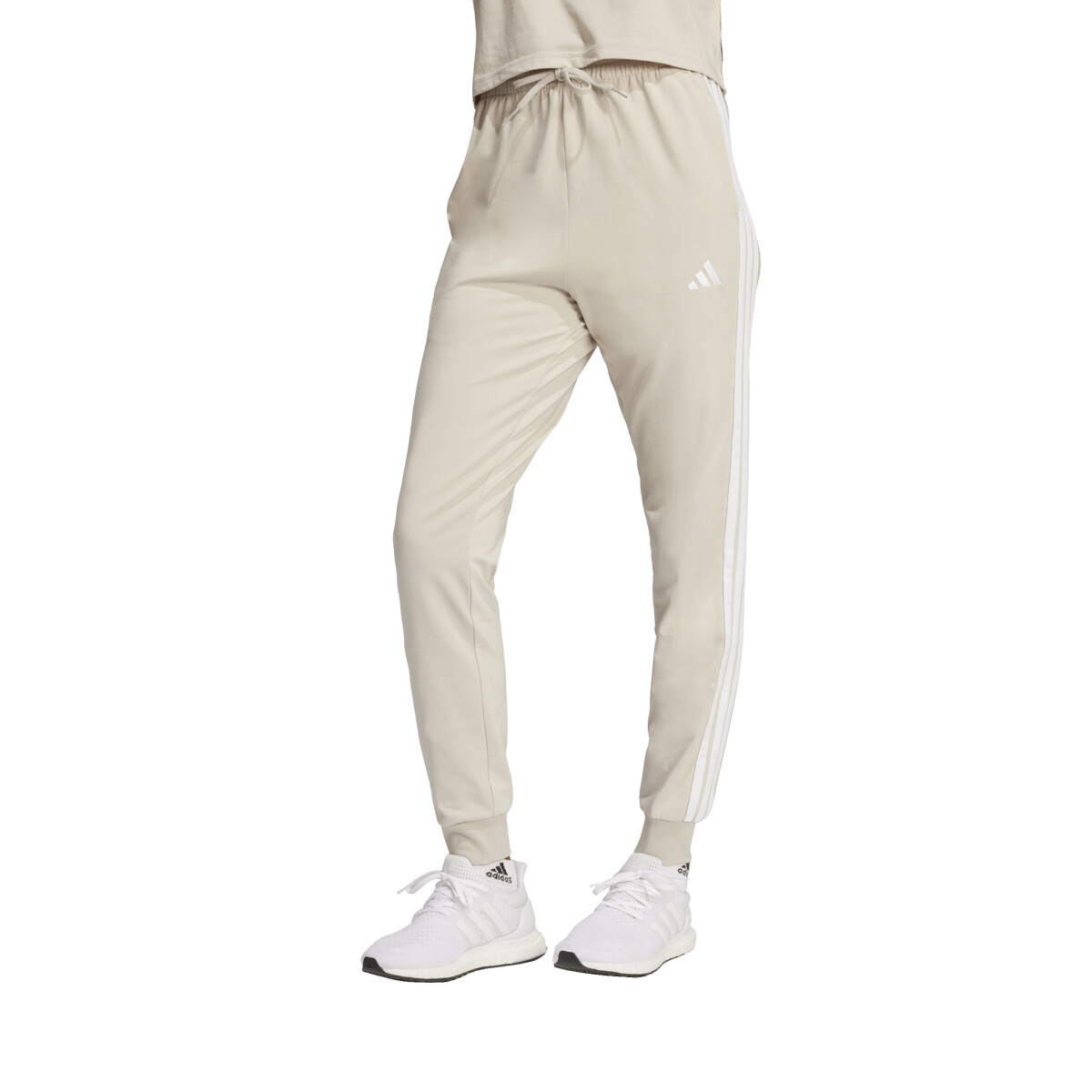 adidas PANTALON JOGGER - Beige 