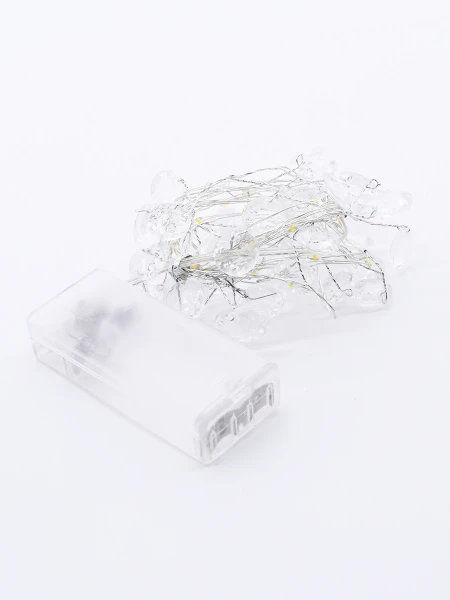 GUIA CRISTAL 20 LUCES BLANCO